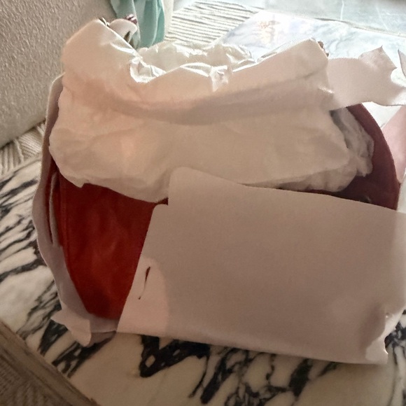 CHANEL orange 25 mini NWt - Picture 2 of 5